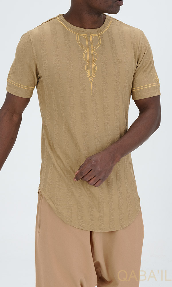 T-shirt Brodé Camel Kays