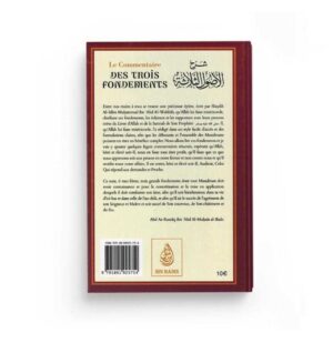 Le commentaire des trois fondements - Edition Ibn Badis