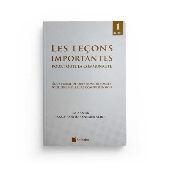 Les leçons importantes pour toute la communauté Tome 1