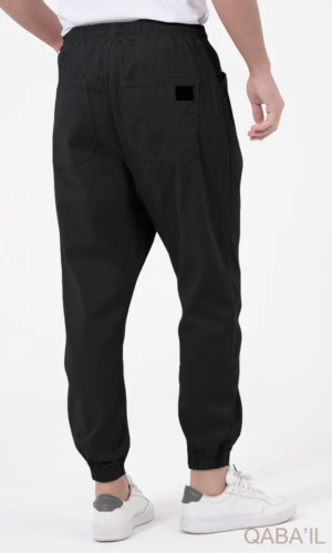 Sarouel Activ Stretch Noir Qaba'il