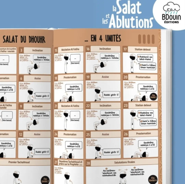 Mini Guide illustré : La Salat et les Ablutions (Version garçon)