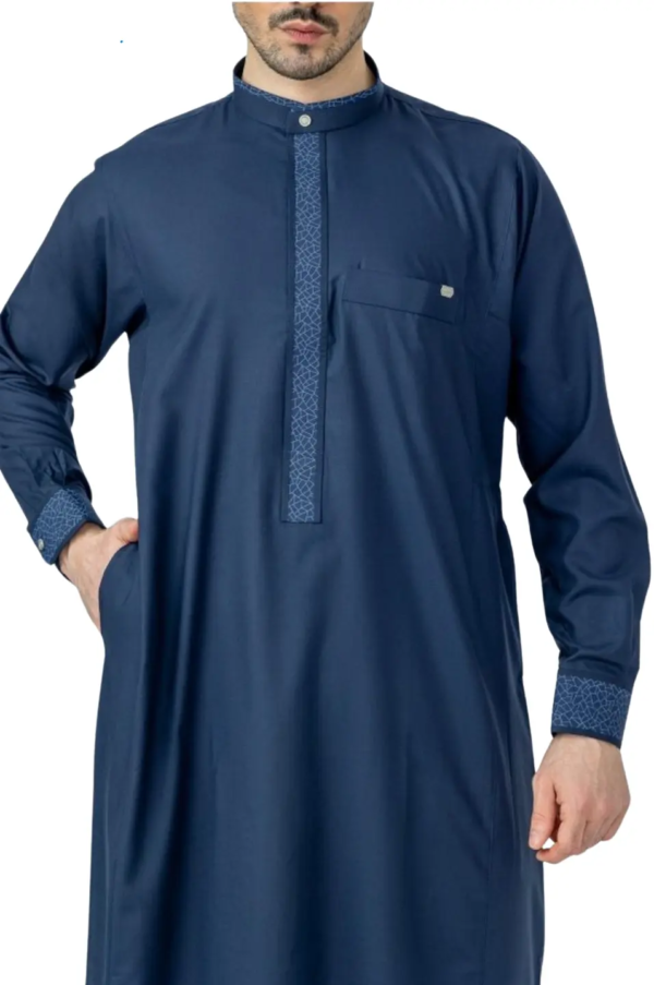 Qamis Al Noor Bleu Marine