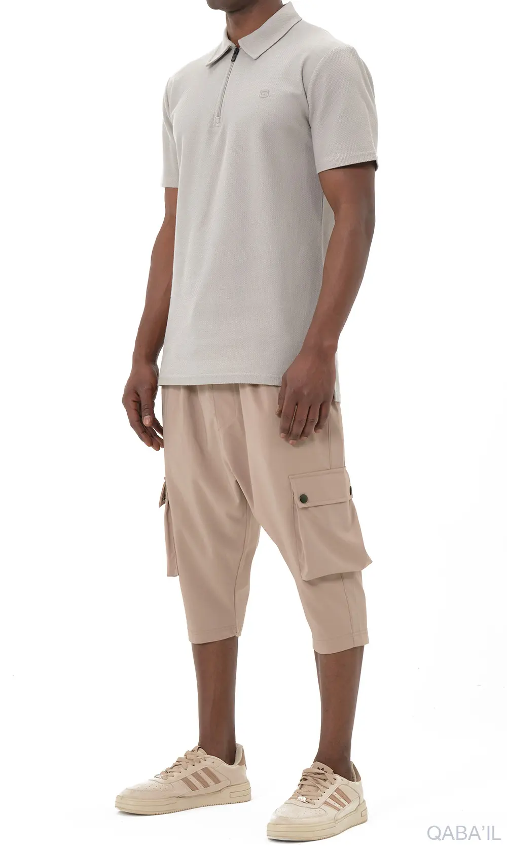 Boutique Sunnah Pantacourt Cargo Trek Beige Qaba'il