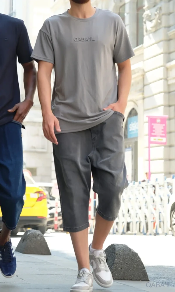 Bermuda Stretch Anthracite Qaba'il