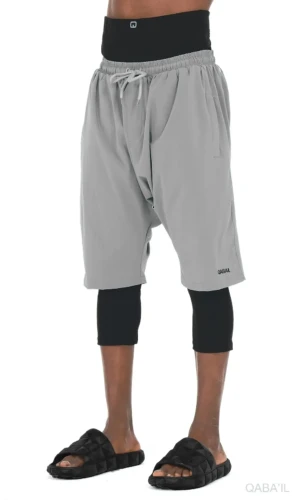 Swimshort Gris Qaba'il