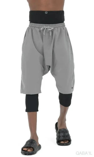 Swimshort Gris Qaba'il