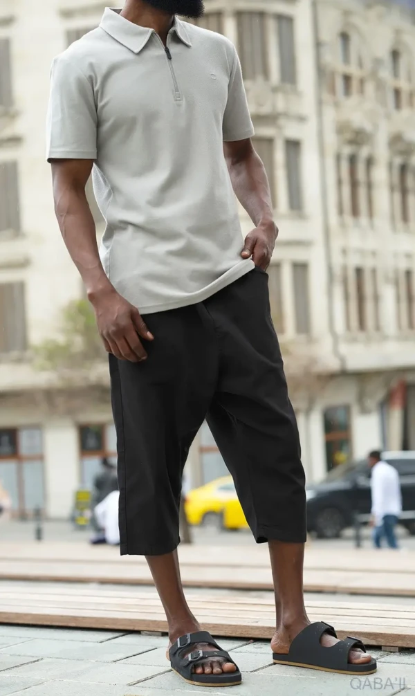 Bermuda Stretch Noir Qaba'il