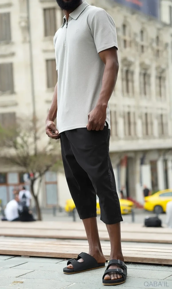 Bermuda Stretch Noir Qaba'il