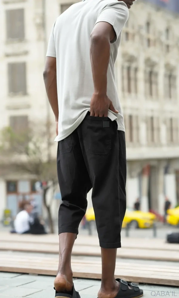 Bermuda Stretch Noir Qaba'il