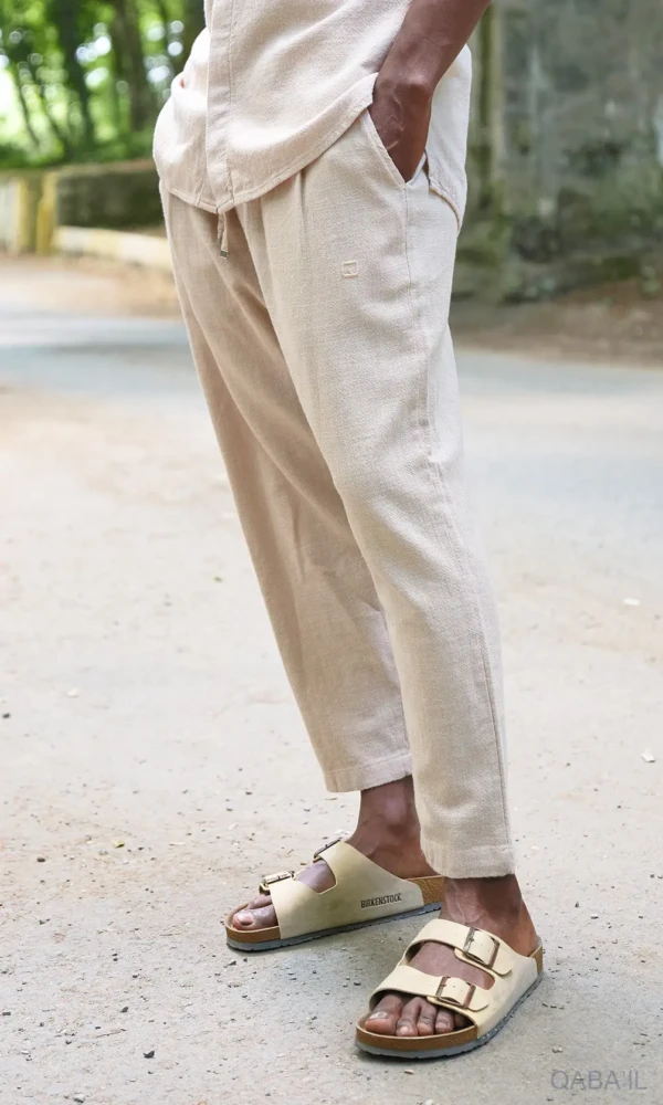 Sarouel Classik Coton Beige Qaba'il