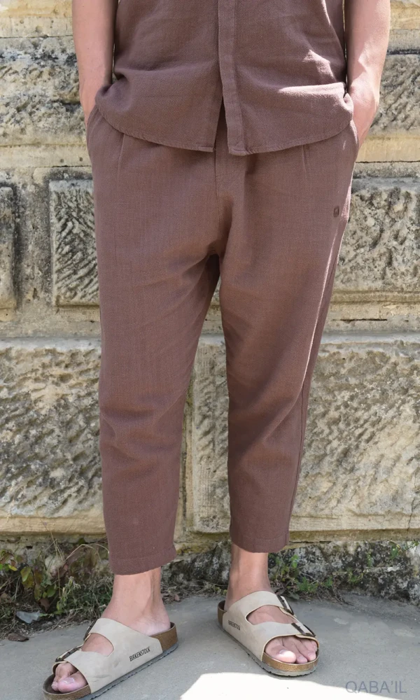 Sarouel Classik Coton Choco Qaba'il