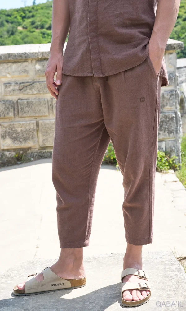 Sarouel Classik Coton Choco Qaba'il