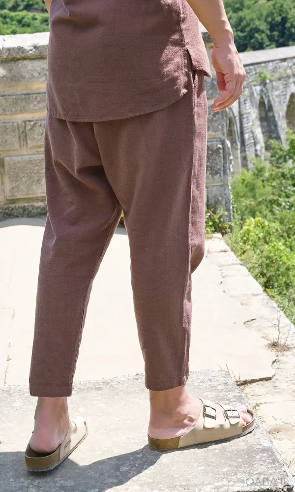 Sarouel Classik Coton Choco Qaba'il