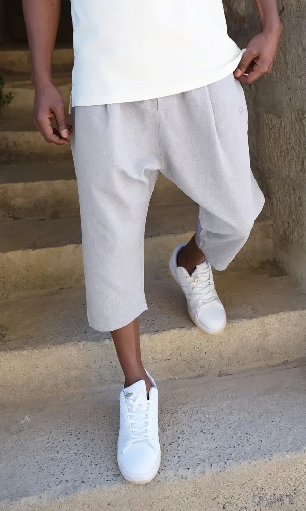 Pantacourt Classik Leger Gris Qaba'il
