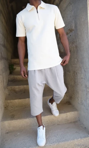 Pantacourt Classik Leger Gris Qaba'il