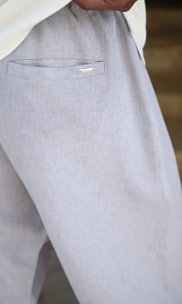 Pantacourt Classik Leger Gris Qaba'il