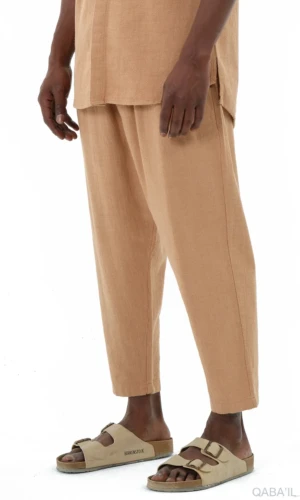 Sarouel Classik Coton Camel Qaba'il