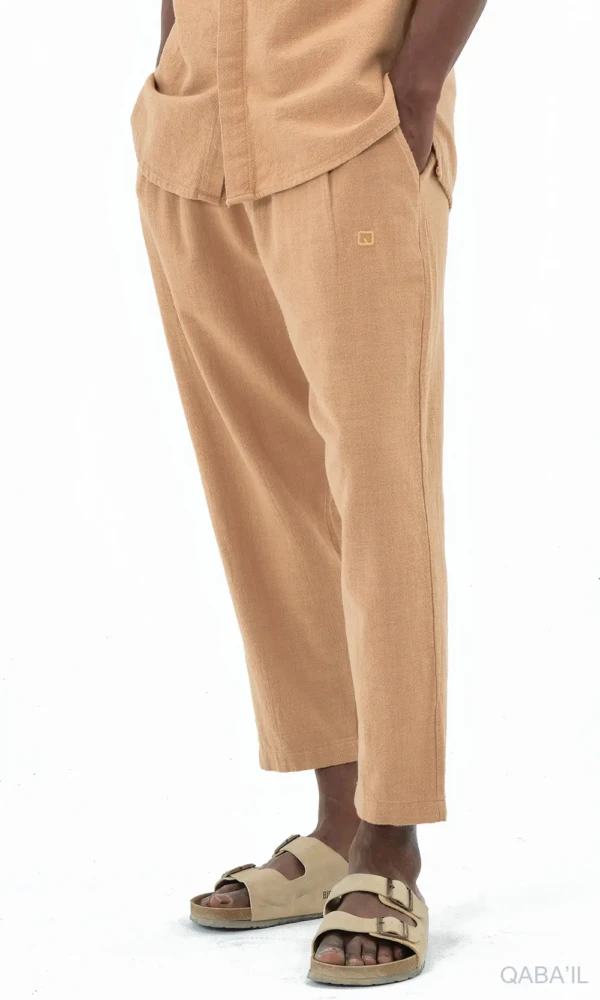 Sarouel Classik Coton Camel Qaba'il