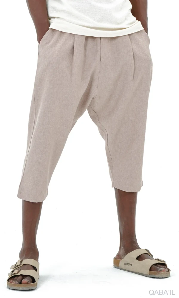 Pantacourt Classik Leger Beige Qaba'il