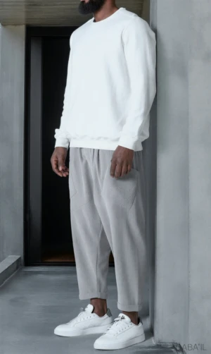 Sarouel Design KADIFE Gris Qaba'il