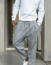 Sarouel Classik Flanel Gris Qaba'il