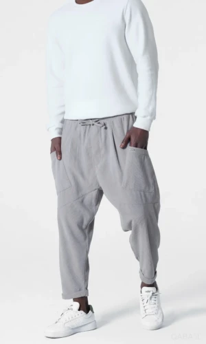 Sarouel Design KADIFE Gris Qaba'il