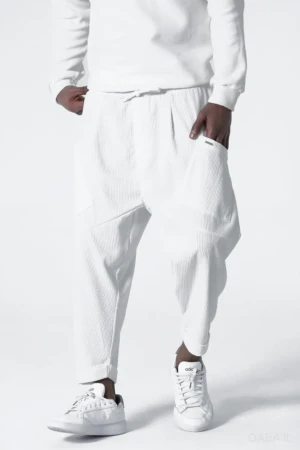 Sarouel Design KADIFE Ecru Qaba'il