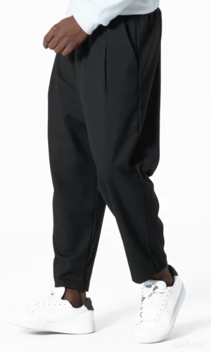 Sarouel Classik Flanel Noir Qaba'il