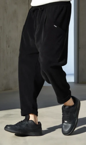 Sarouel Design KADIFE Noir Qaba'il