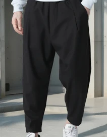 Sarouel Classik Flanel Noir Qaba'il