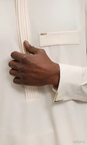 Qamis QL Bey Beige Qaba'il