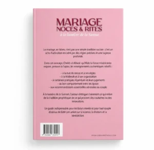 Mariage Noces & rites à la lumière de la sunna