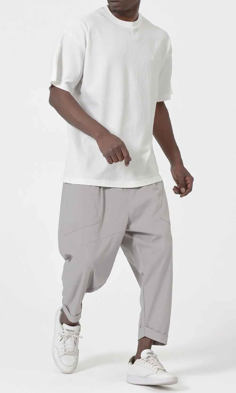 Boutique Sunnah T-shirt Oversized Waffle Ecru Qaba'il