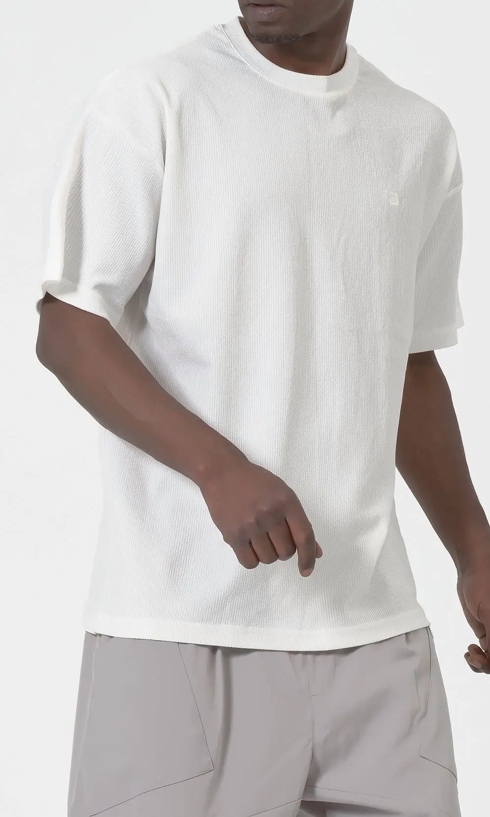 Boutique Sunnah T-shirt Oversized Waffle Ecru Qaba'il