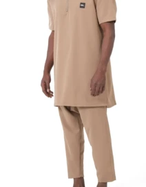 Ensemble Qamis Court Silent Camel Qaba'il