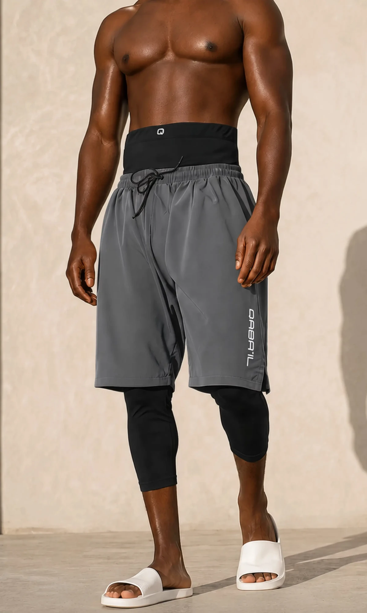 Swimshort Anthracite S26 Qaba’il