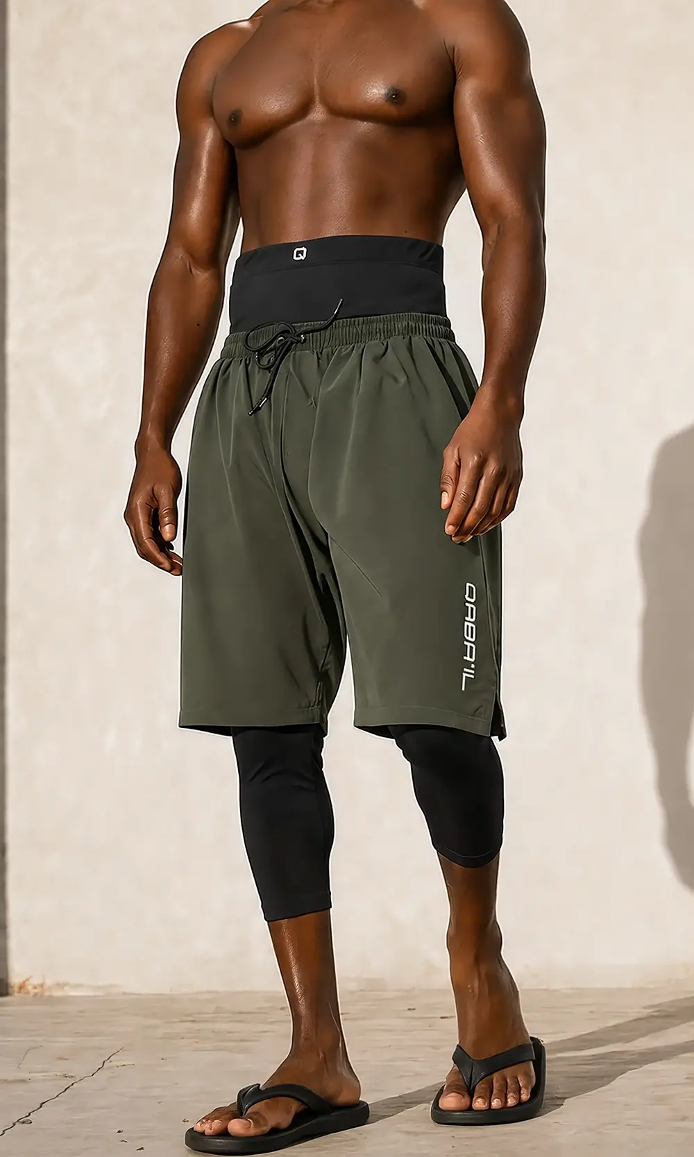 Swimshort Kaki S26 Qaba’il