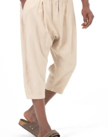 Pantacourt Classik Tencel Beige Qaba'il