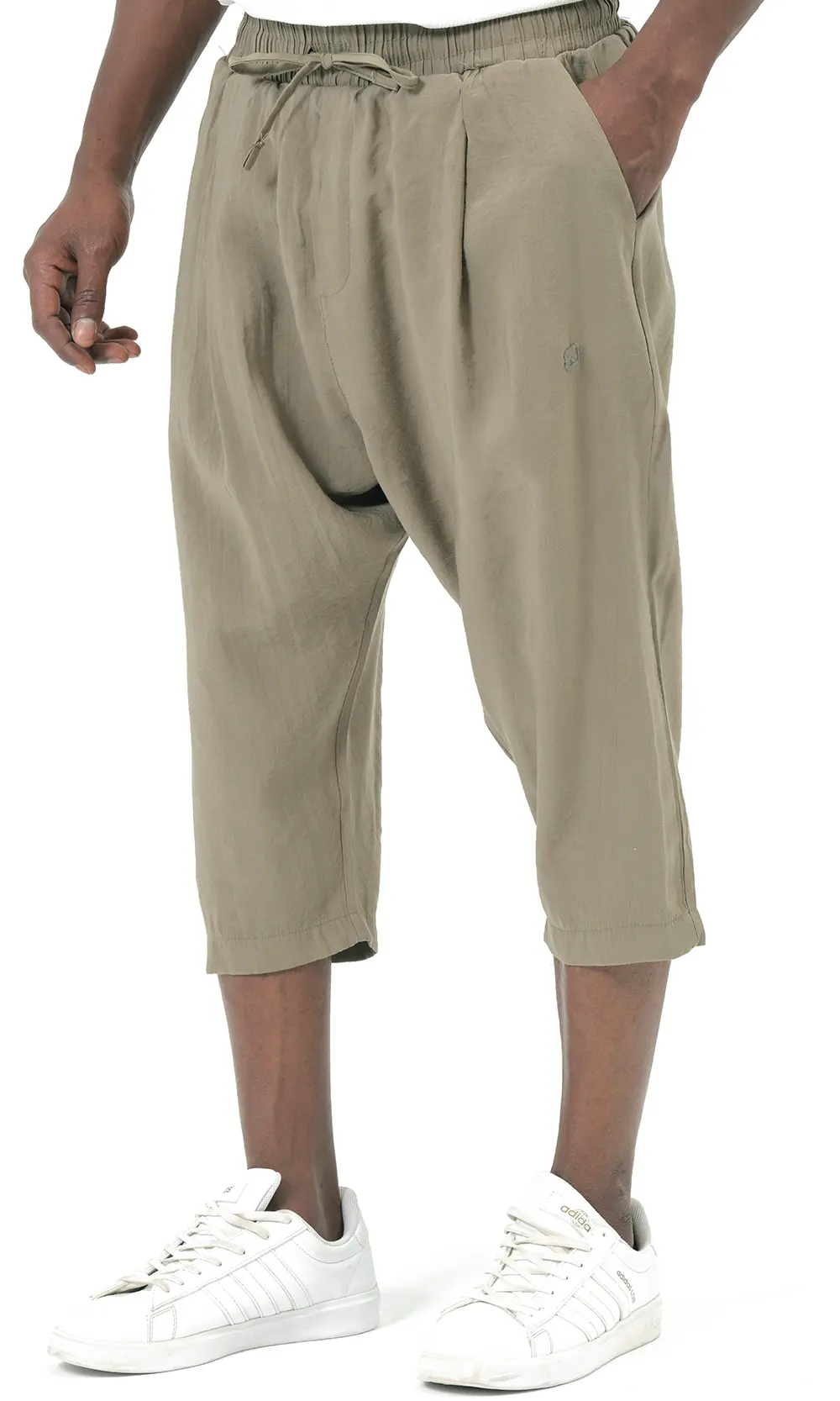 Pantacourt Classik Tencel Kaki Qaba'il