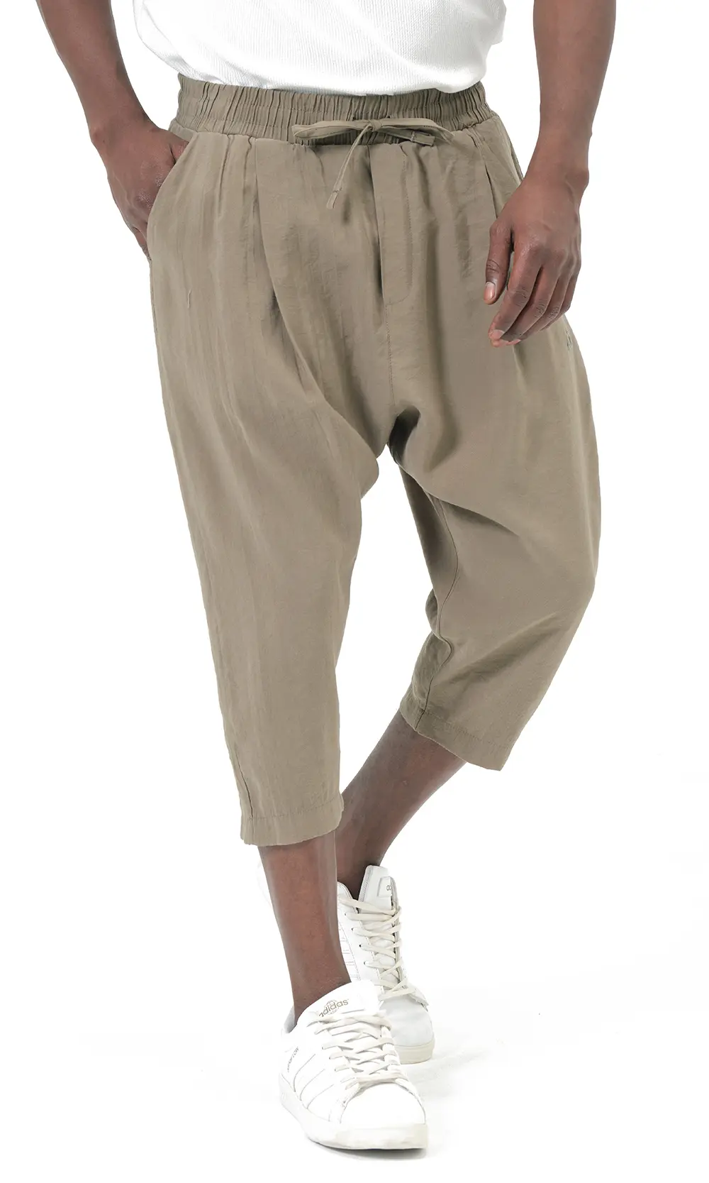 Pantacourt Classik Tencel Kaki Qaba'il